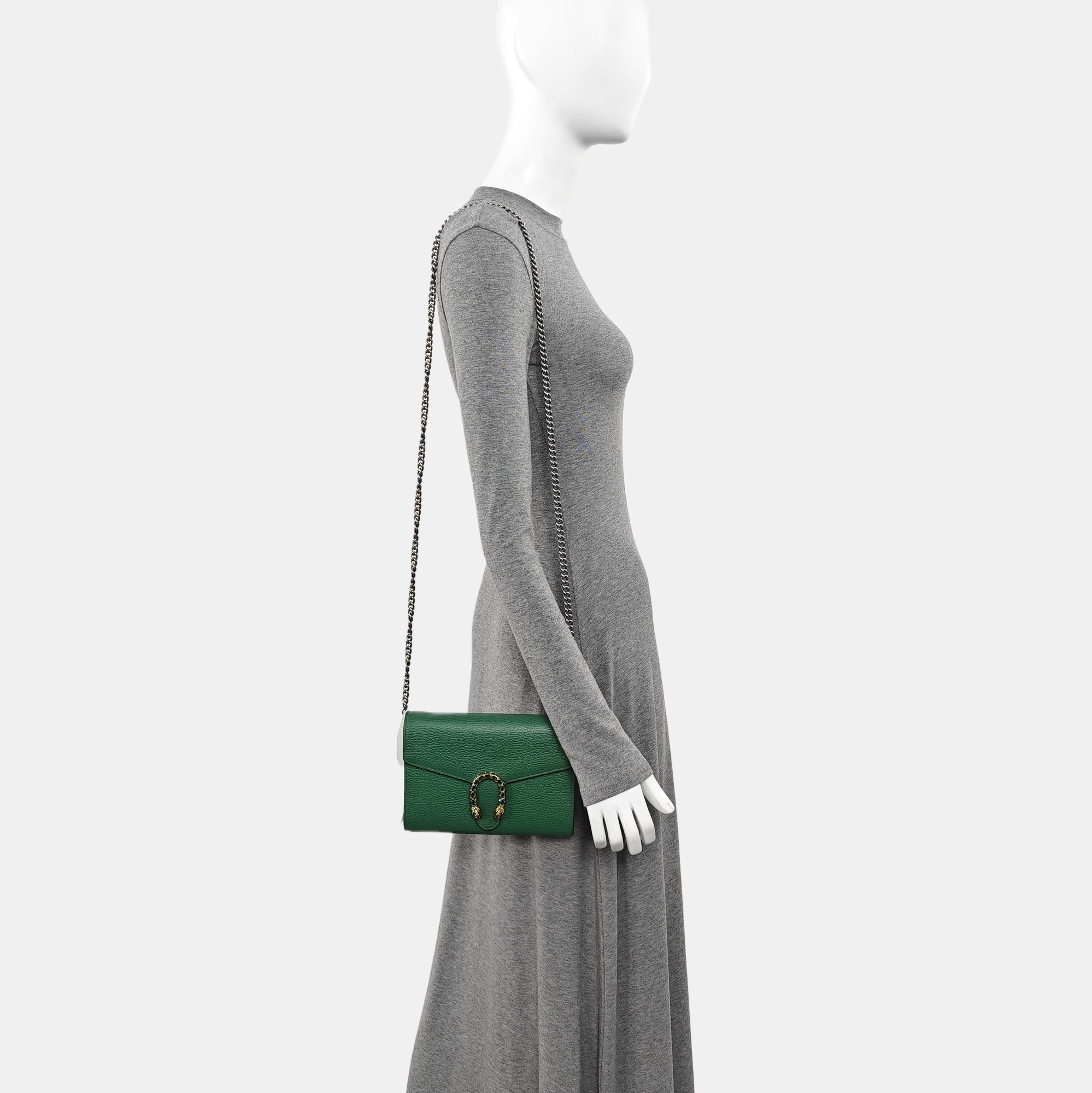 Dionysus Mini Calfskin Green