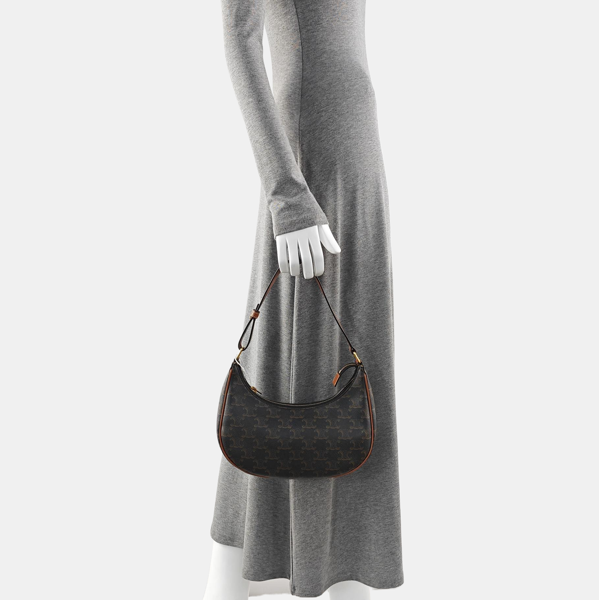 AVA Medium Coated Canvas Brown