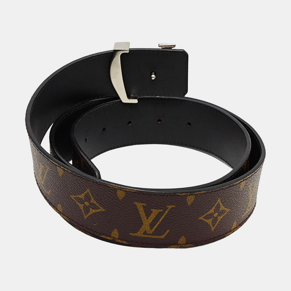 Coated Canvas Belt Brown