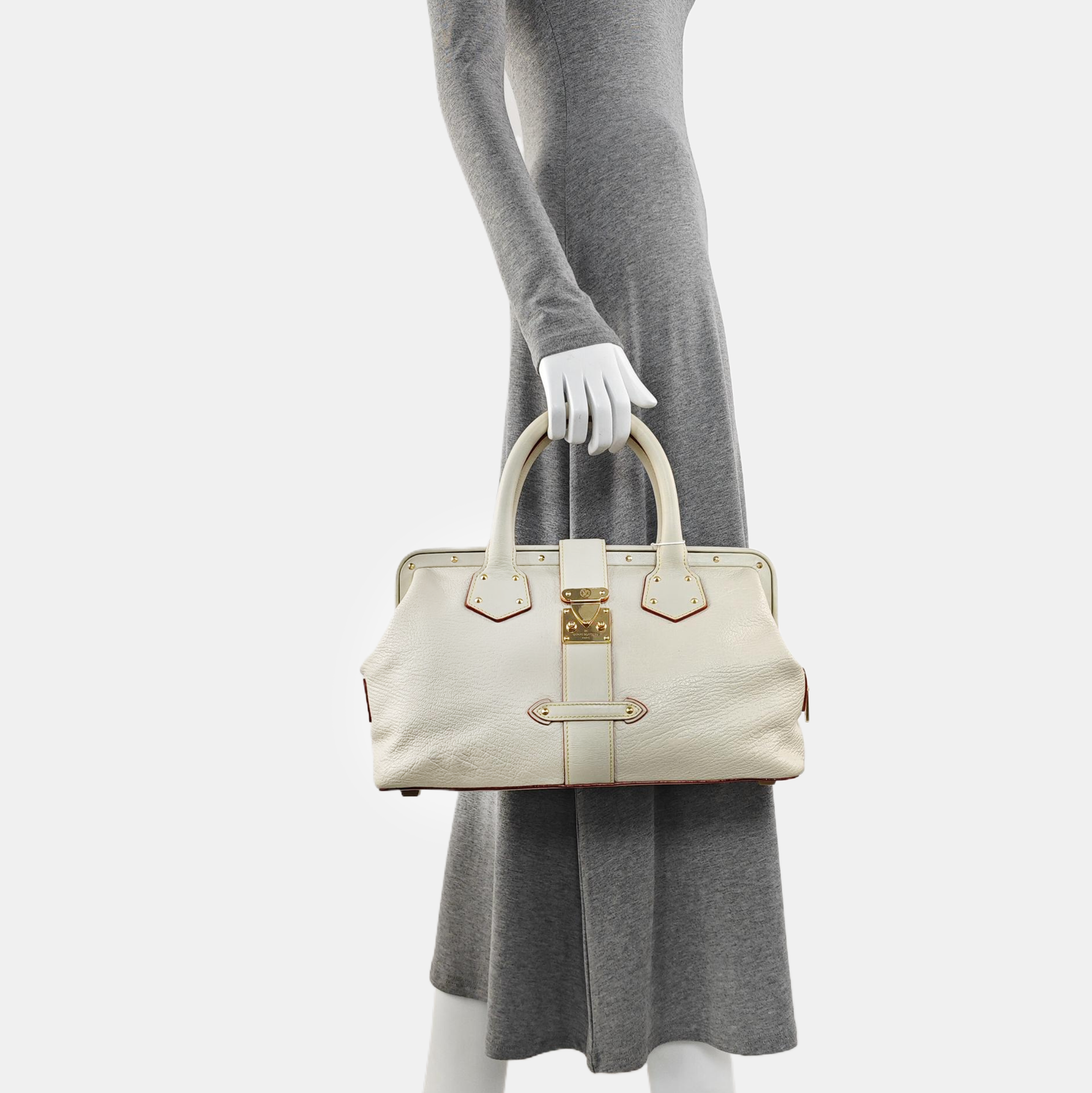L'INGENIEUX PM Calfskin White