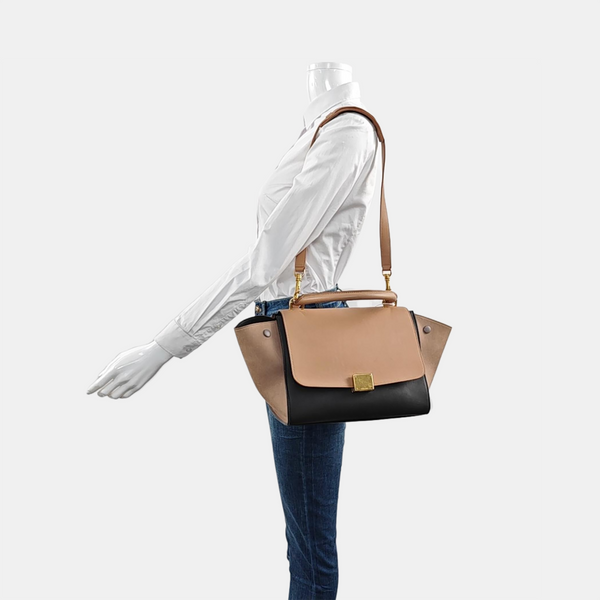 TRAPEZE Small Calfskin Multicolor