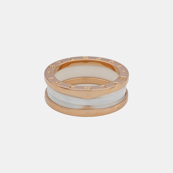 B.ZERO1 18k Rose Gold Ring EU 59