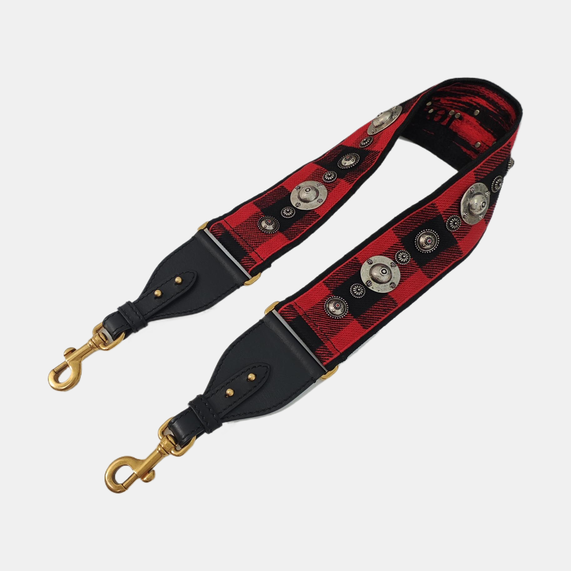 Fabric Bag Strap Red