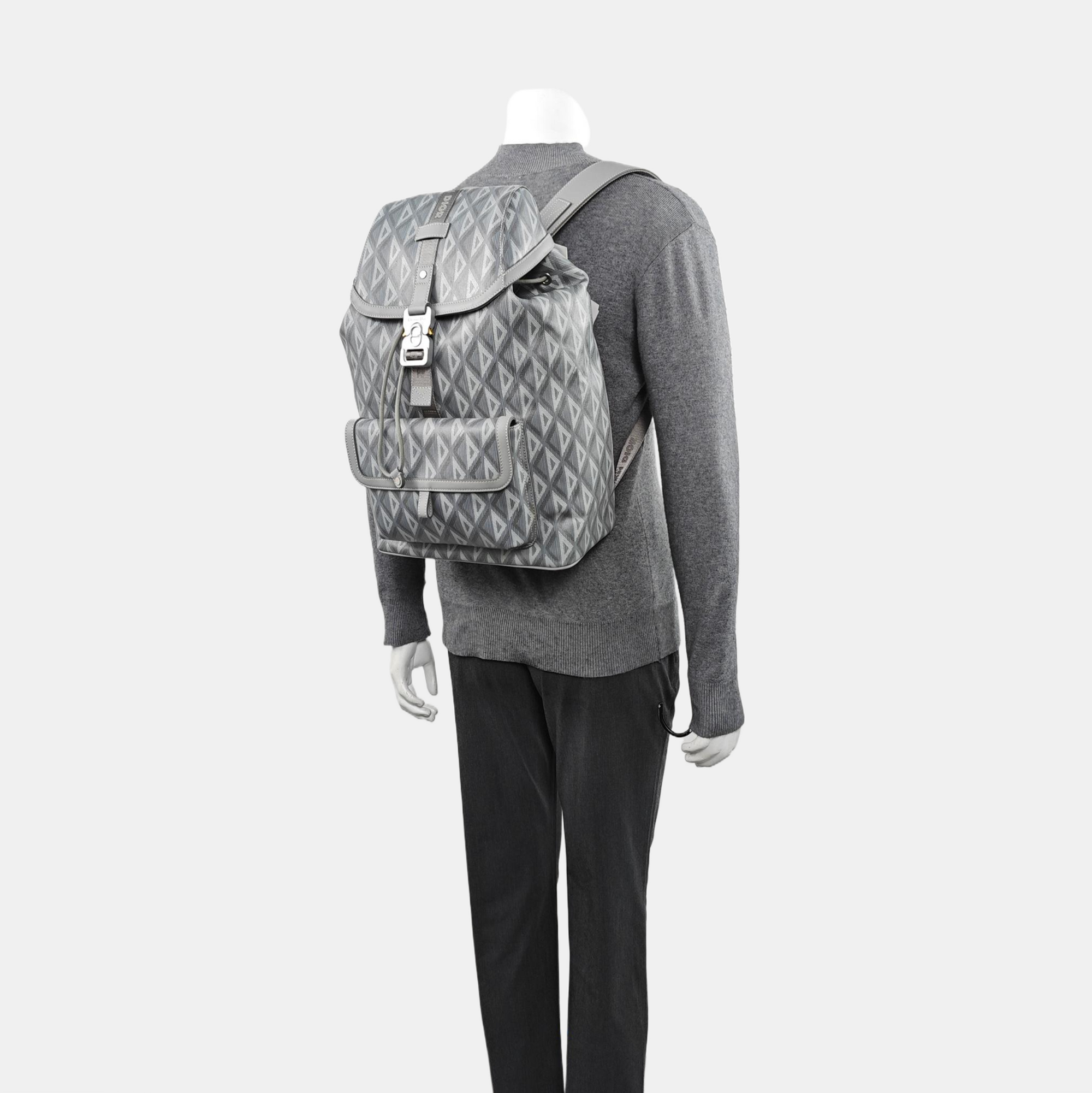 Hit The Road Coated Canvas Gray