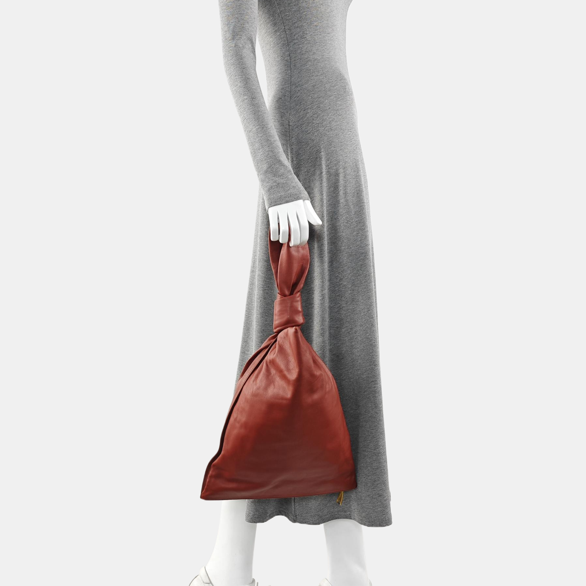 Twist Leather Red