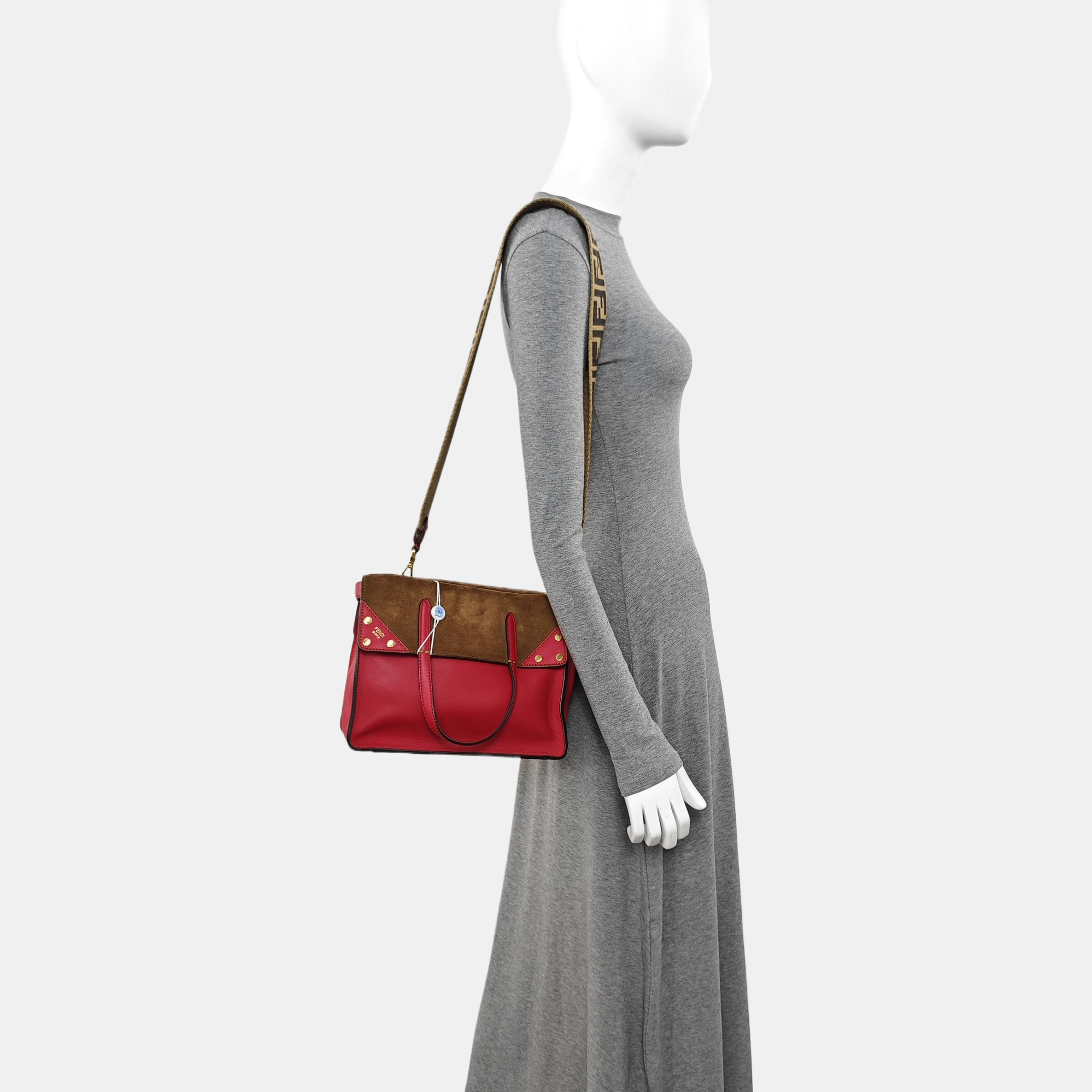 Flip Calfskin Red