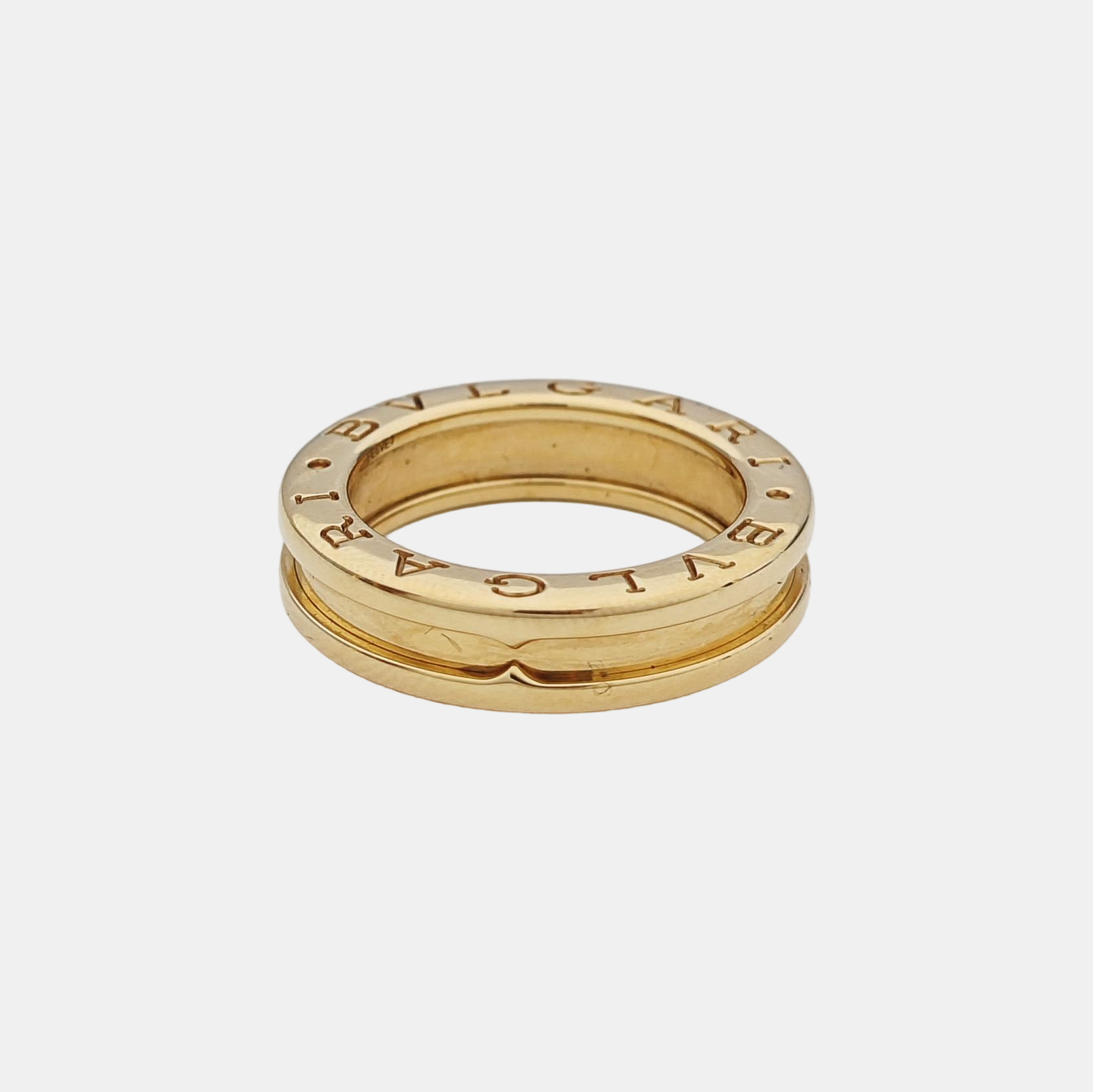 B.ZERO1 18k Rose Gold Ring EU 48