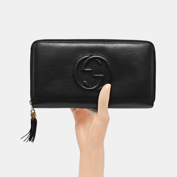 Calfskin Wallet Black
