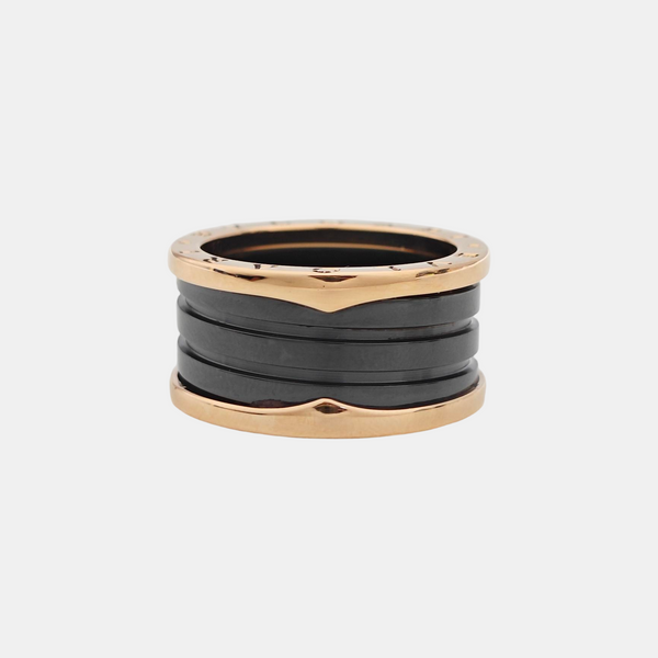 B.ZERO1 18k Rose Gold Ring EU 60