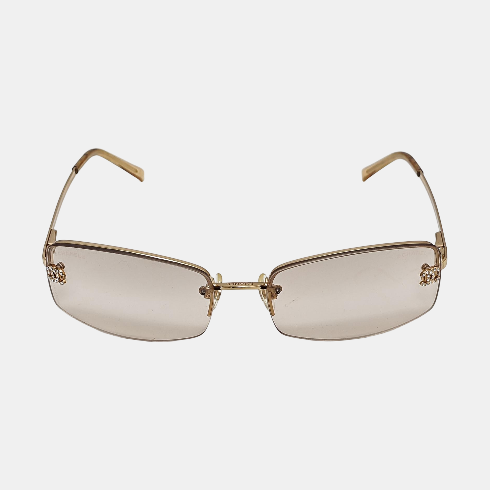 Metal Sunglasses Brown