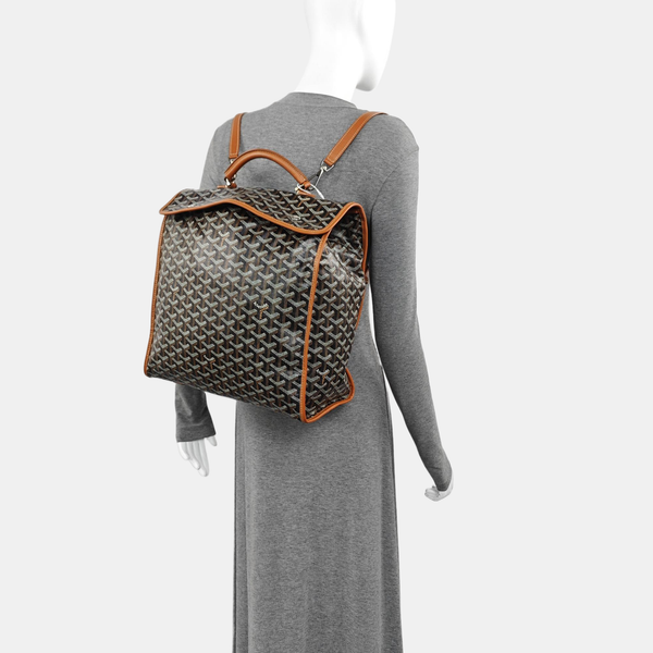 Saint Léger Coated Canvas Brown