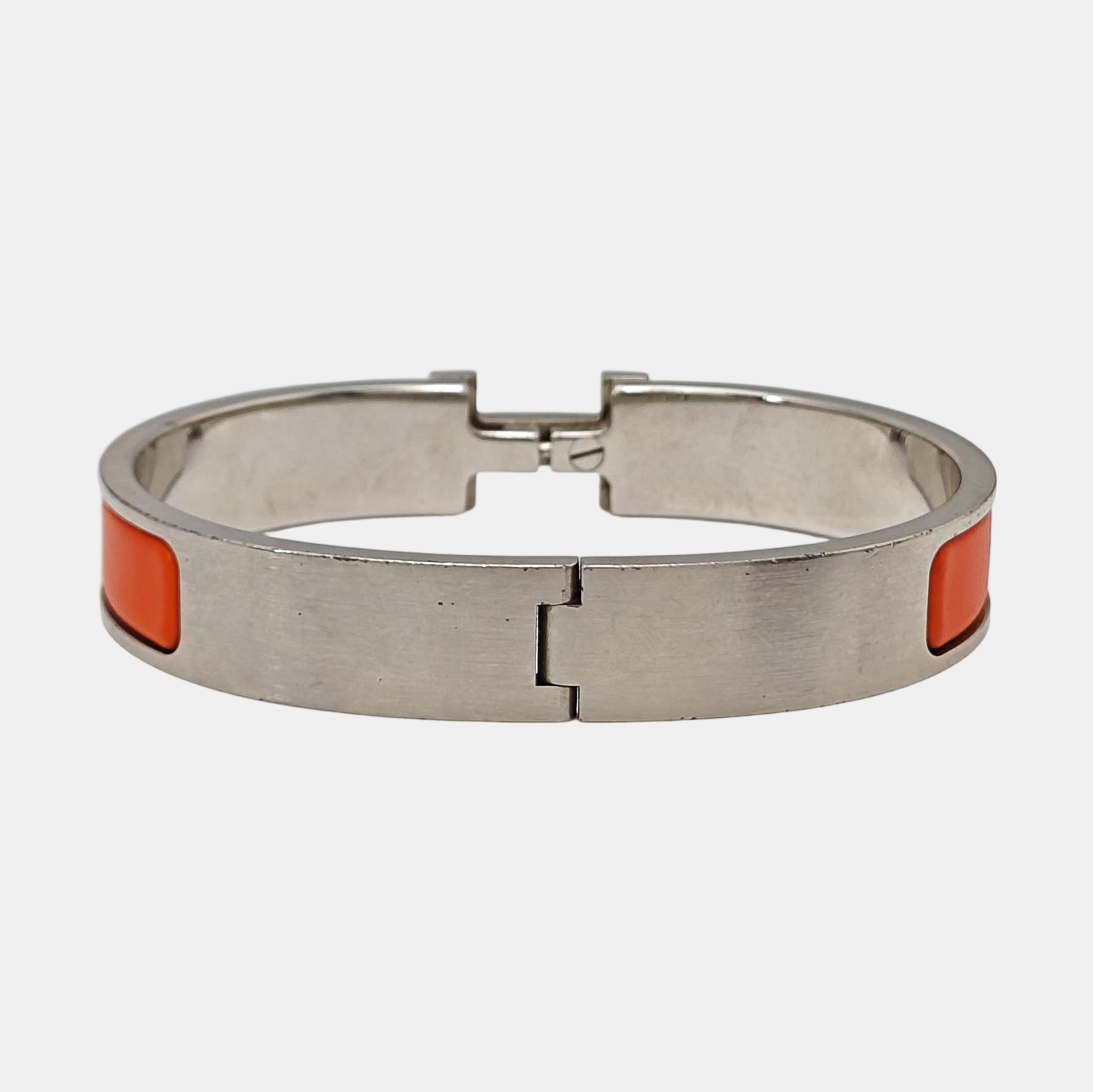 Clic Hh Metal Orange Bangle