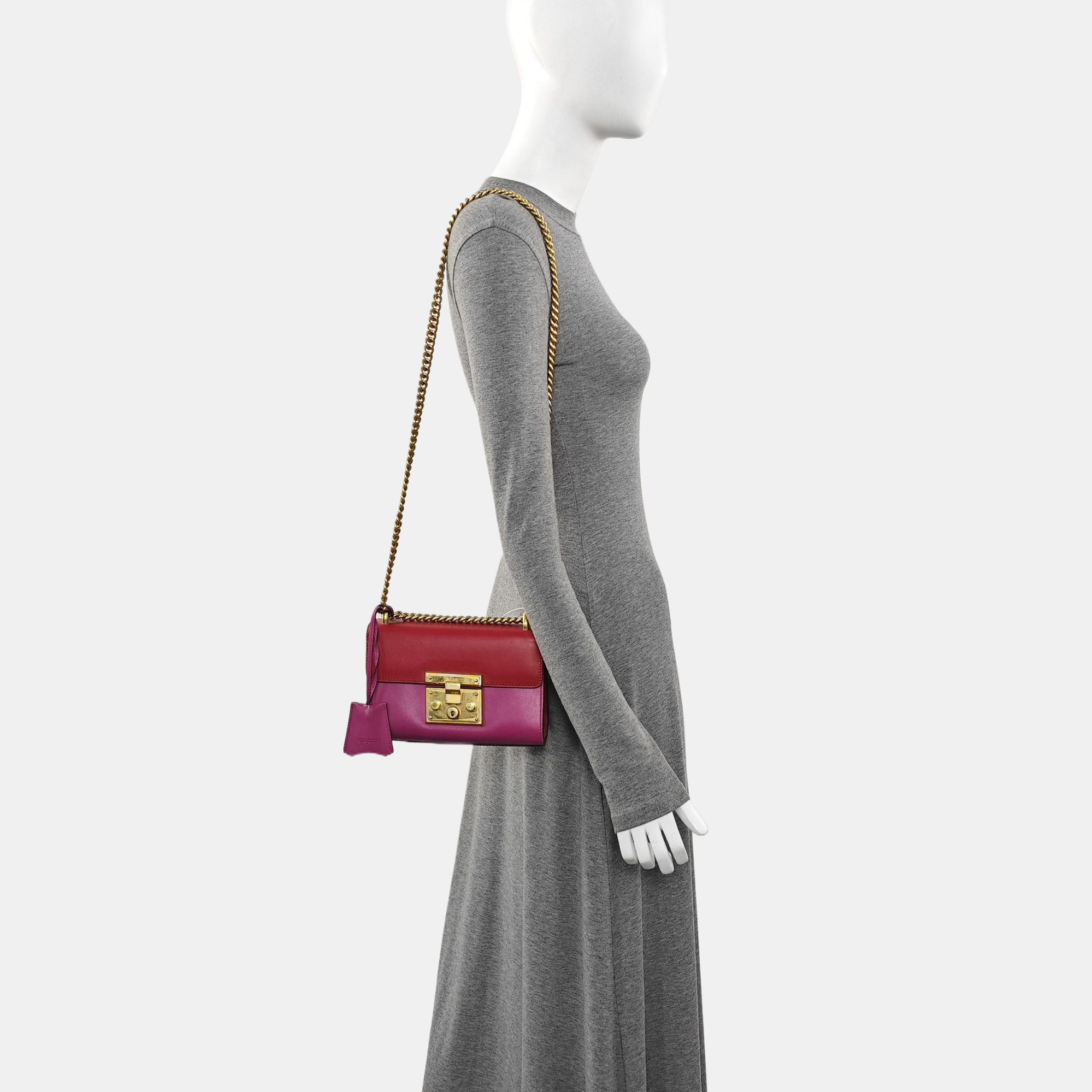 Padlock Small Calfskin Multicolor