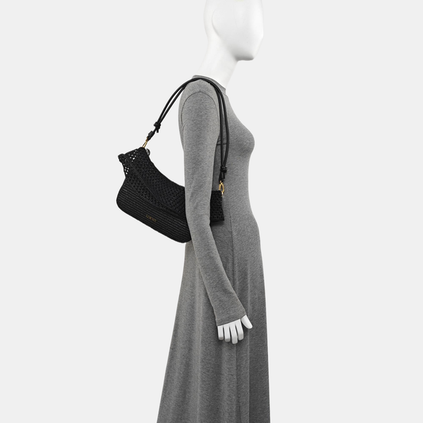 Ola Medium Straw Black