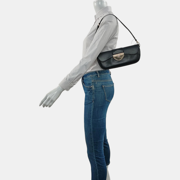 POCHETTE MONTAIGNE Epi Black