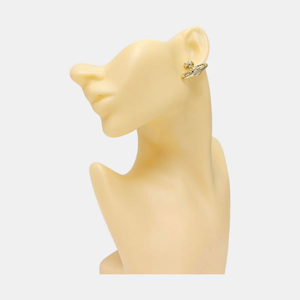 Metal Gold Stud Earrings