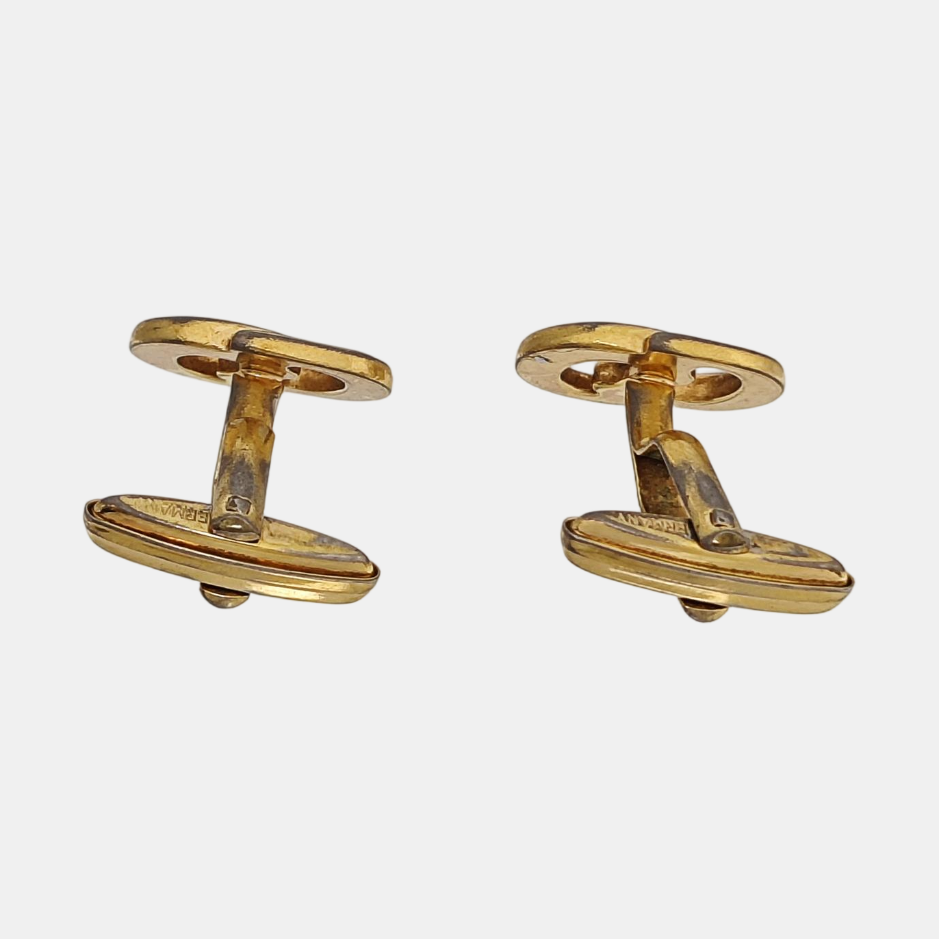 Metal Cufflink Gold