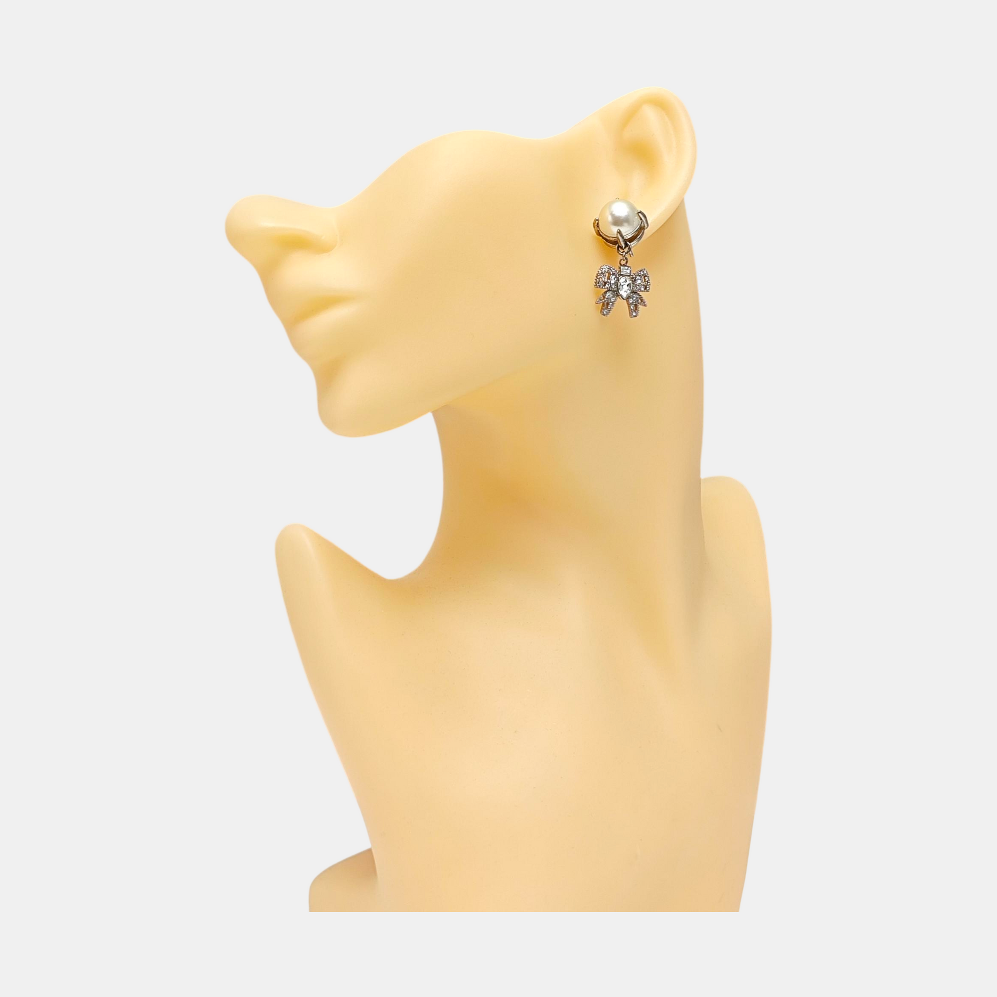 Metal Silver Earrings