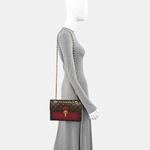 VICTOIRE Monogram Coated Canvas Brown