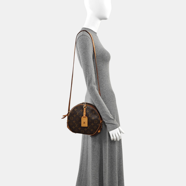 BOITE CHAPEAU MM Monogram Coated Canvas Brown