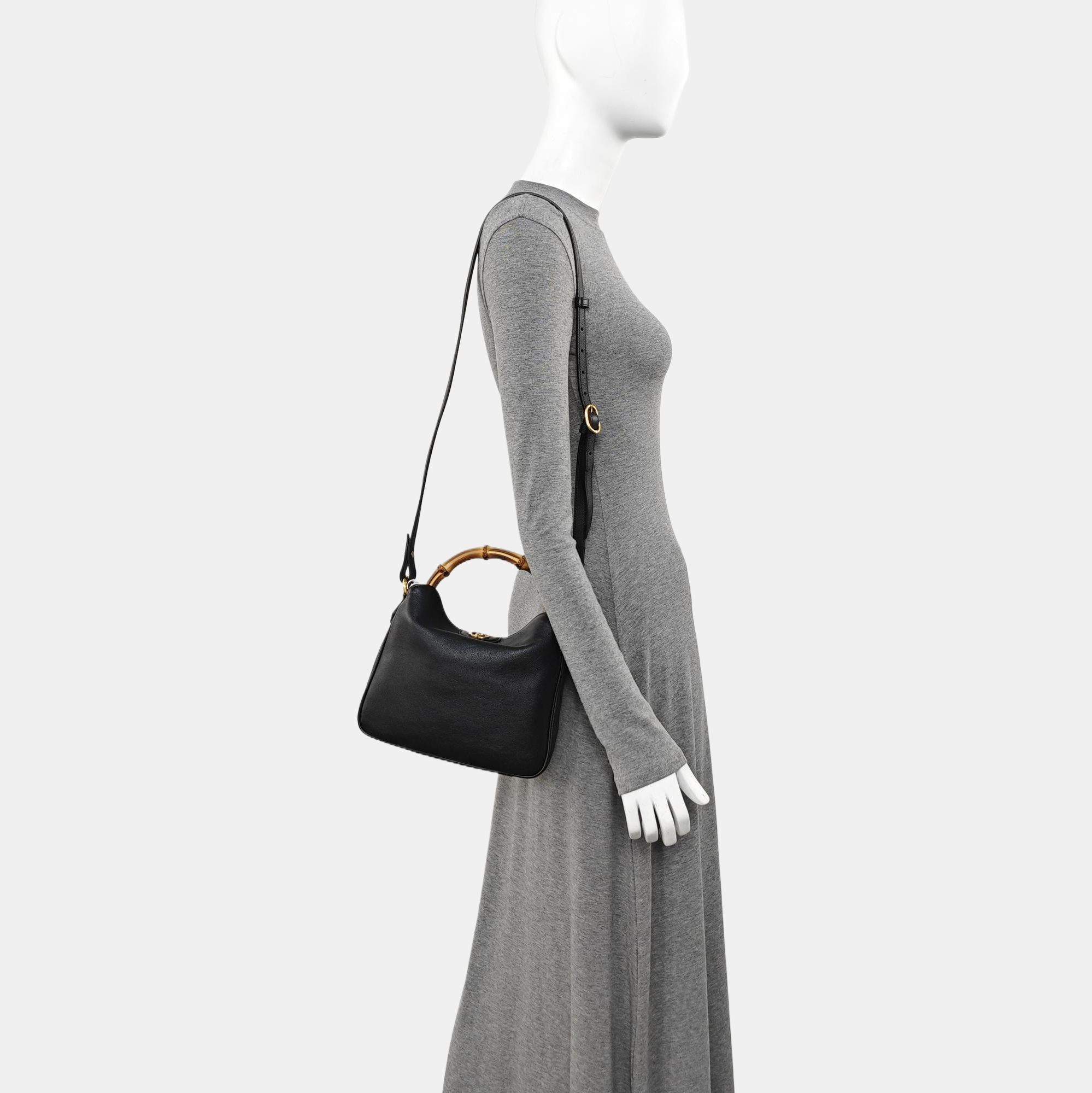 Diana Small Calfskin Black
