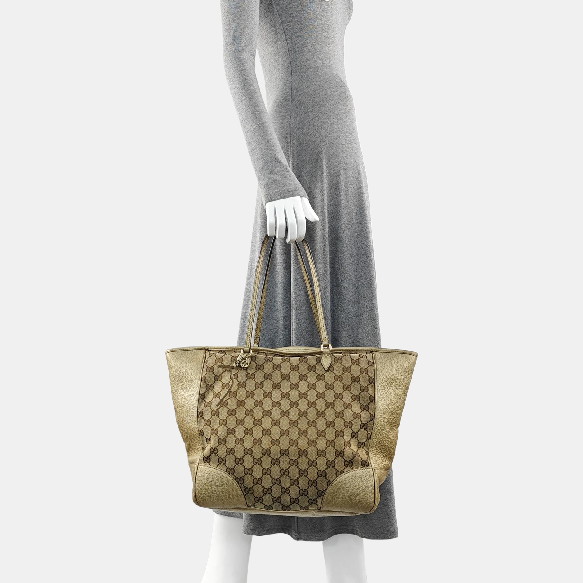 Bree Monogram Canvas Beige