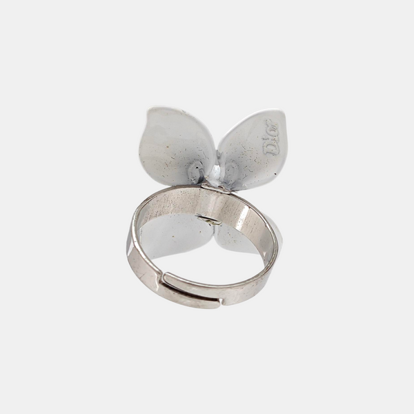Metal White Ring EU 53