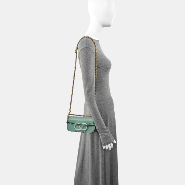 Vsling Mini Calfskin Green
