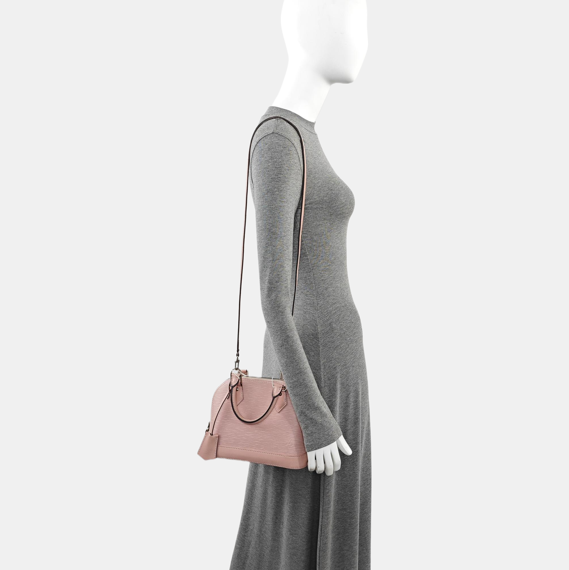 Authenticated pre-owned  ALMA BB Epi Pink - Shoulder Bag at Looply
