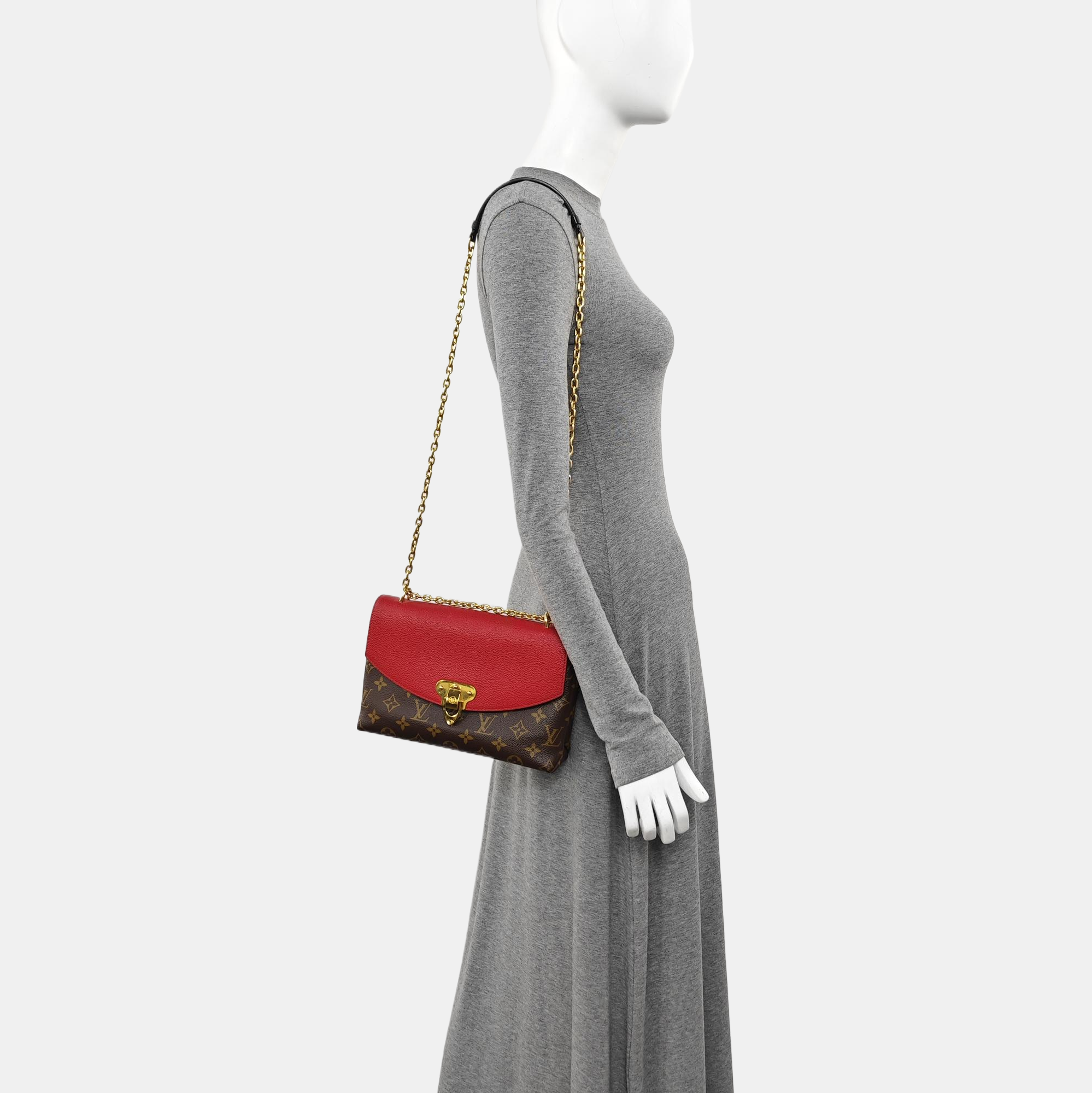 SAINT PLACIDE Monogram Coated Canvas Brown