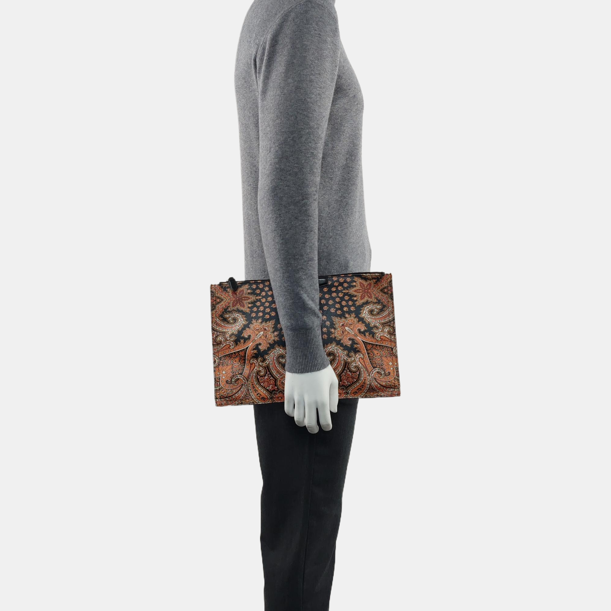 Calfskin Clutch Multicolor