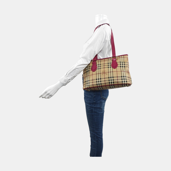 Nova Check Coated Canvas Brown