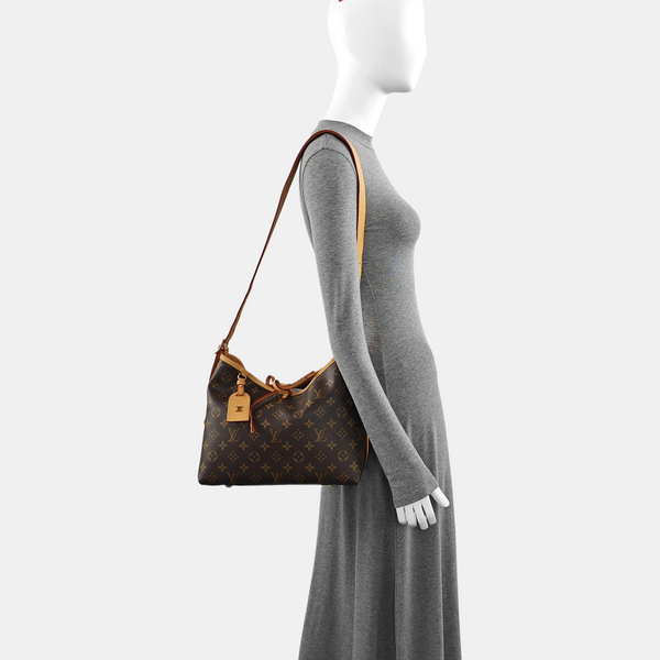 CARRYALL PM Monogram Coated Canvas Brown