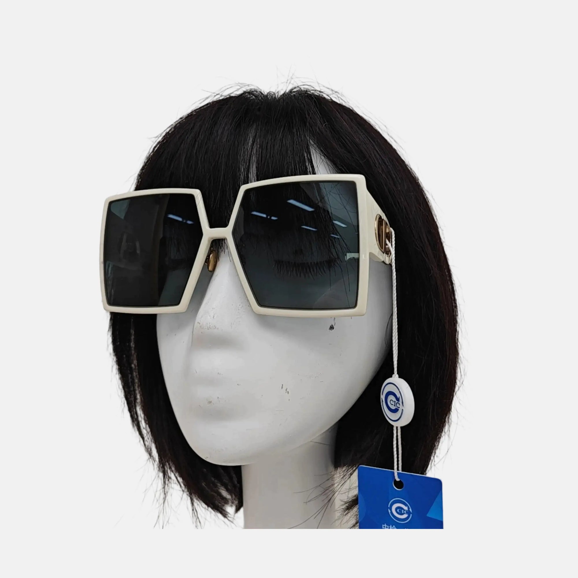 Synthetic Sunglasses Blue