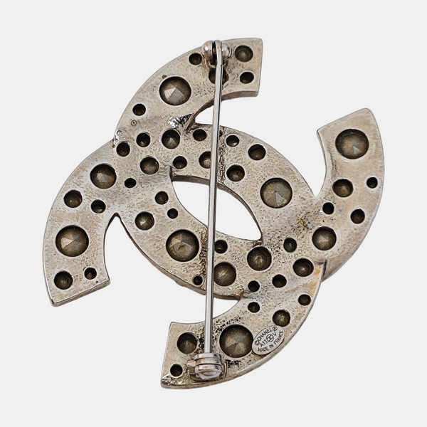 Metal Silver Brooch