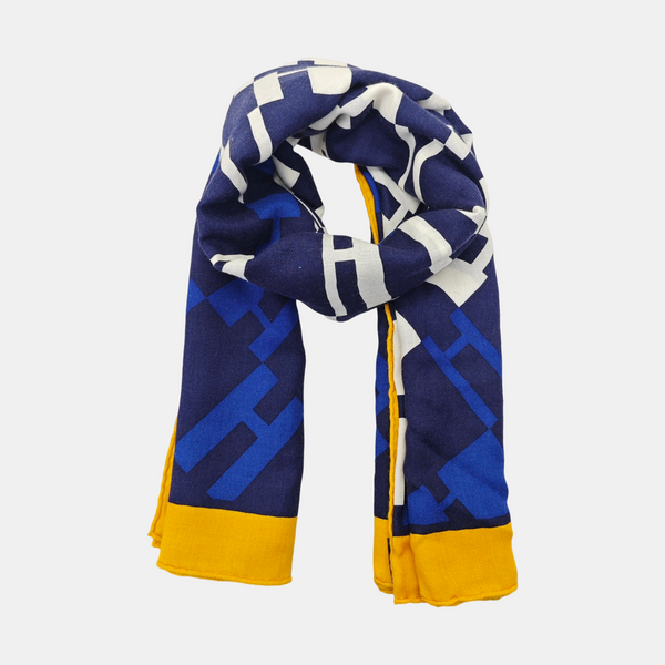 Cashmere Scarf Blue