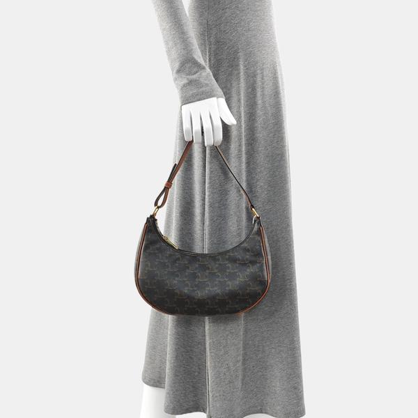 AVA Small Coated Canvas Brown