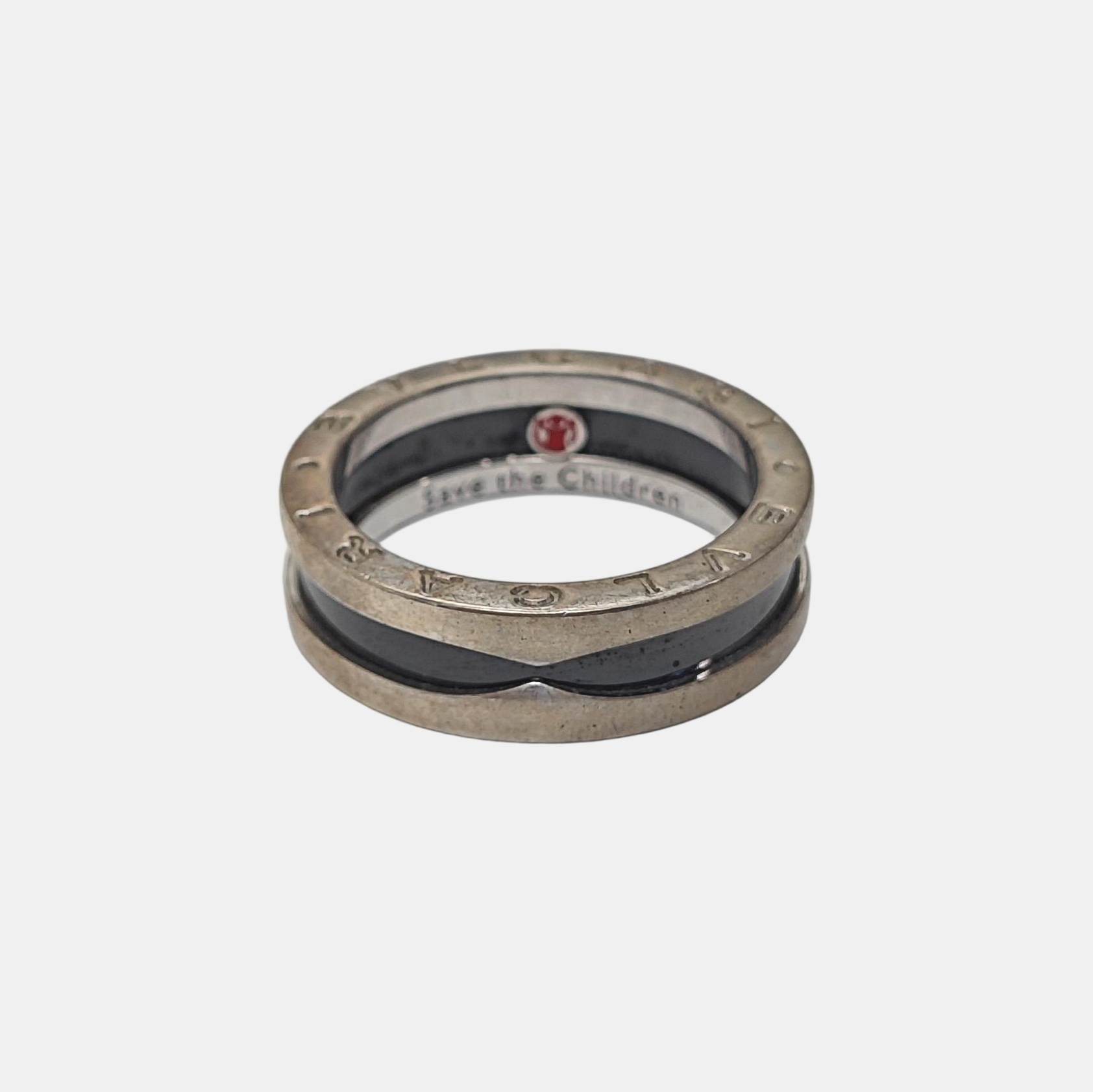 B.ZERO1 925 Sterling Silver Ring EU 58