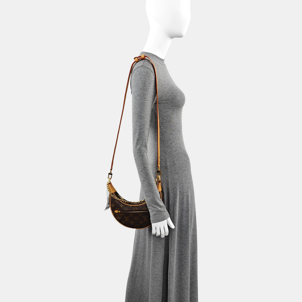 LOOP Monogram Coated Canvas Brown