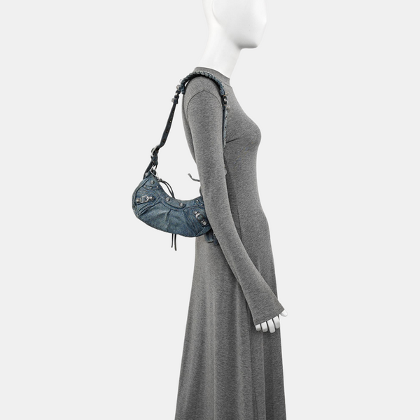 Le Cagole Mini Denim Blue
