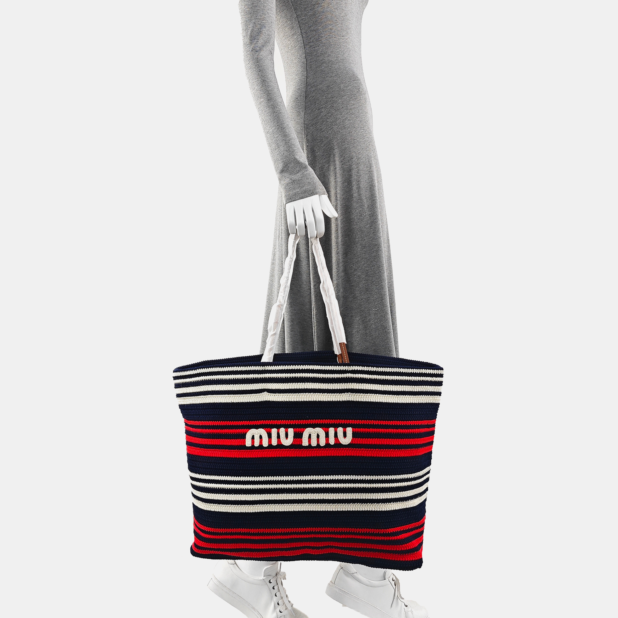 Fabric Shoulder Bag Multicolor