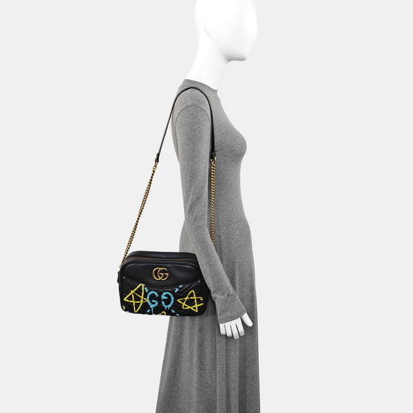 Calfskin Shoulder Bag Black