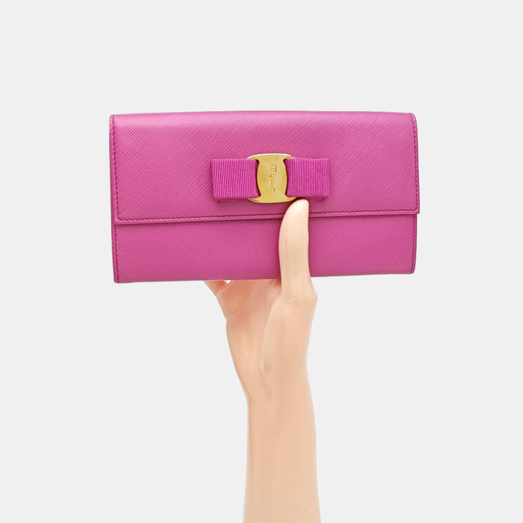 Ginny Calfskin Red Wallet
