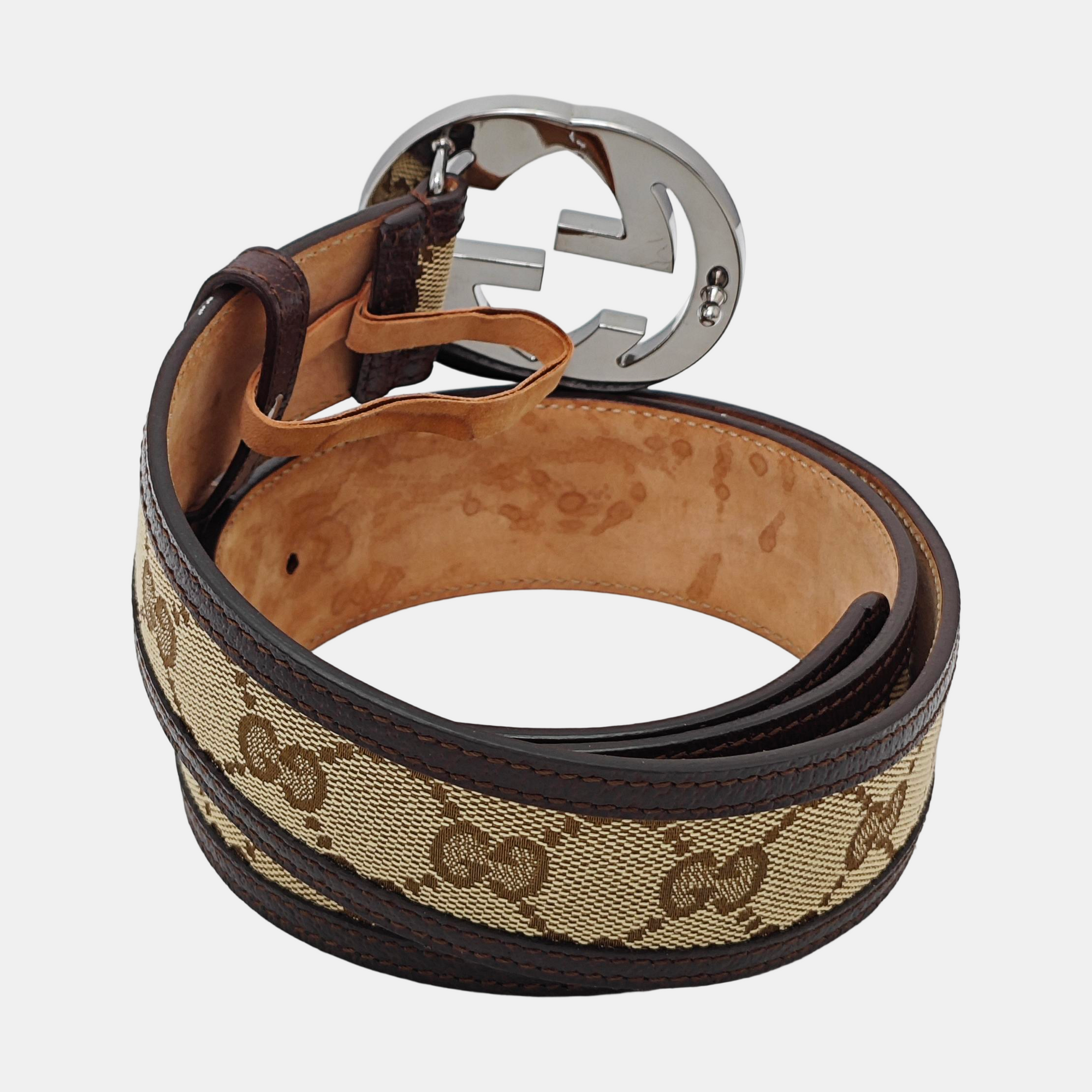 Fabric Belt Beige