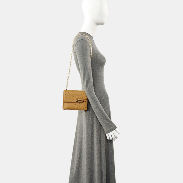 Verrou Ostrich Brown