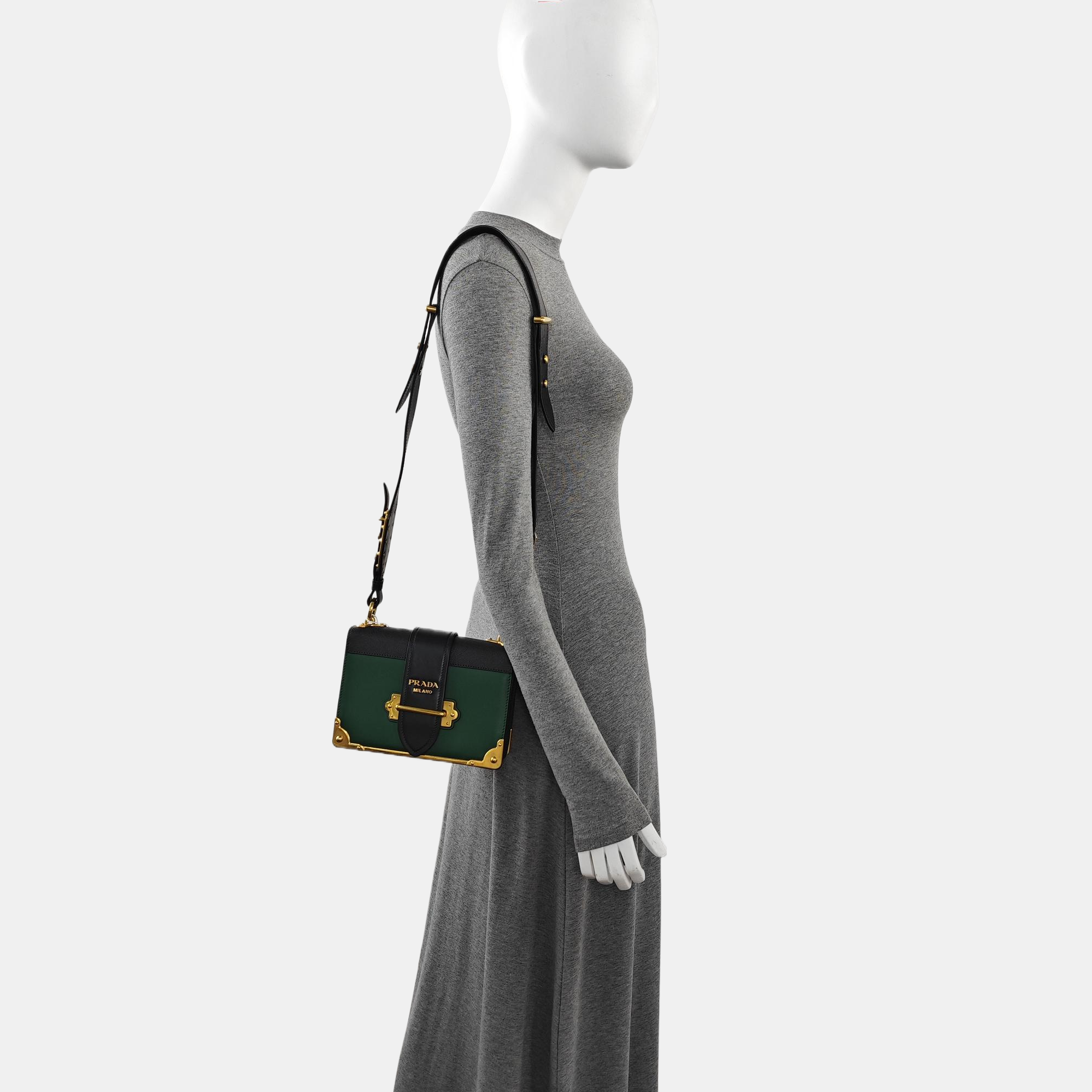 Cahier Saffiano Calfskin Green