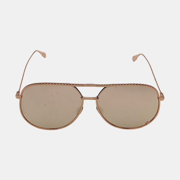 Metal Sunglasses Brown