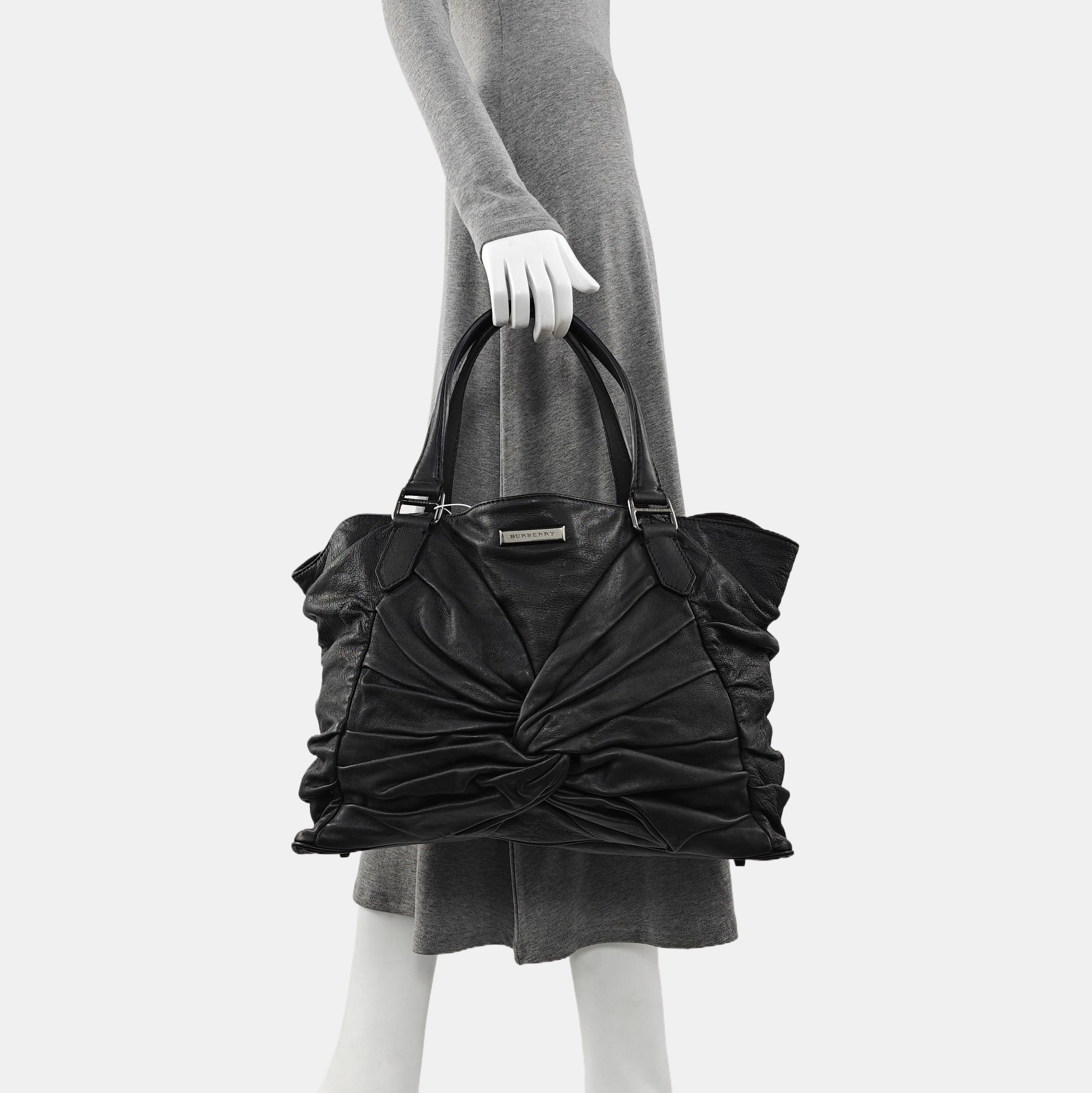 Calfskin Tote Bag Black