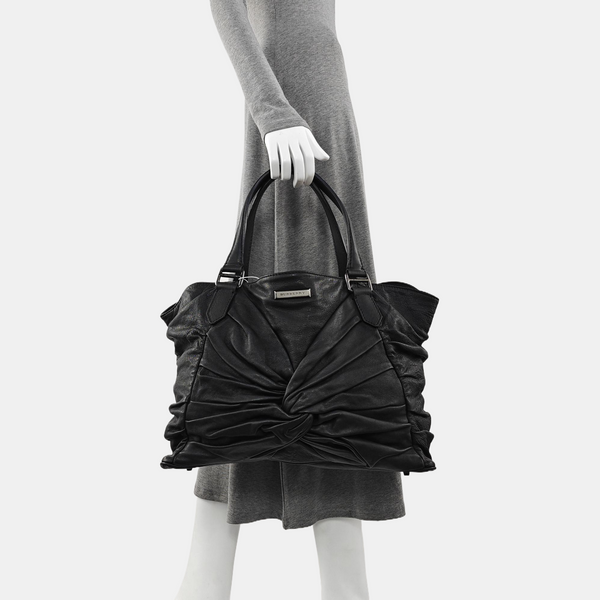Calfskin Tote Bag Black