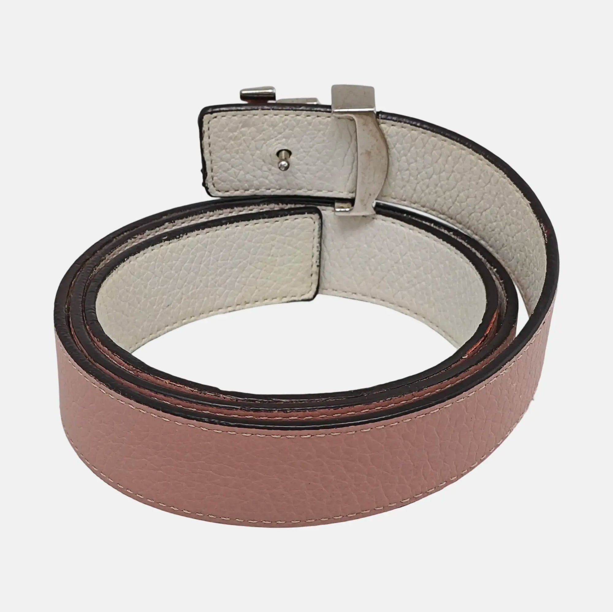 Leather Belt Red